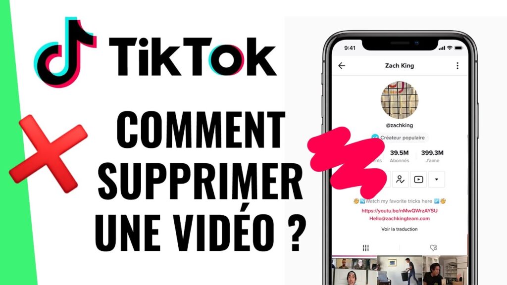 Comment supprimer une vidéo TikTok en quelques étapes simples