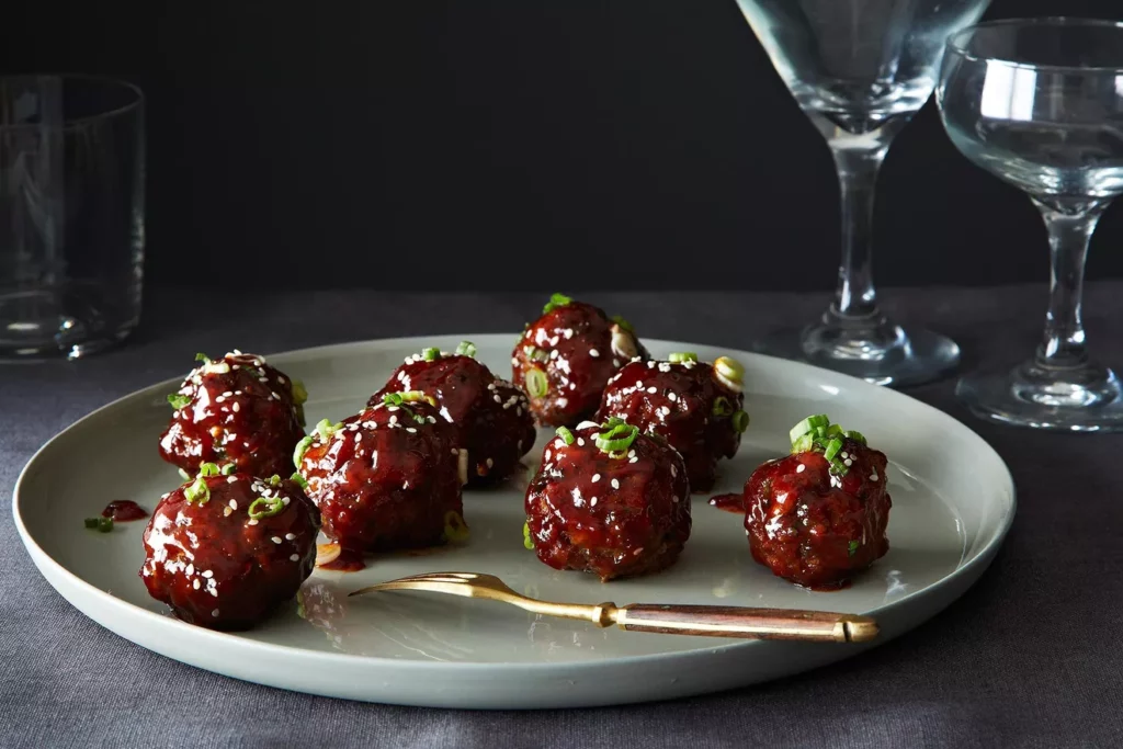 Korean Barbecue Meatballs – Best Sweet & Spicy Recipe